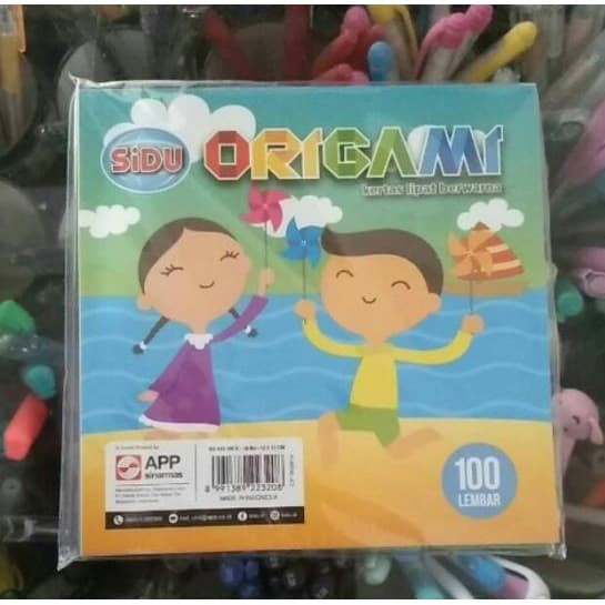 

Senikertas- Kertas Lipat Origami Kecil Sidu 12 X 12 Cm 100 Lembar Kertas Sukung -Kertas-Seni.