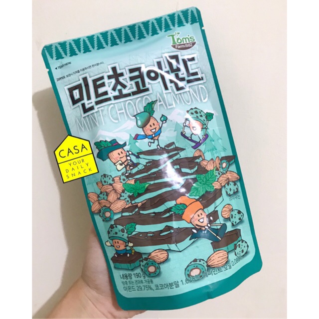 MINT CHOCO ALMOND KOREA TOMS FARM
