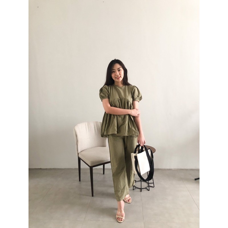 Tiffany Set || Korean Set ||Formal Set||Puffy Set