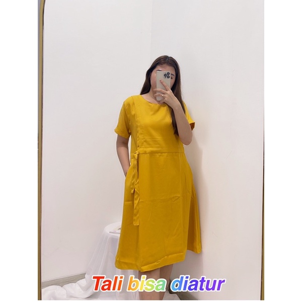 HS DRESS TALI SERUT EFIE/DRESS WANITA