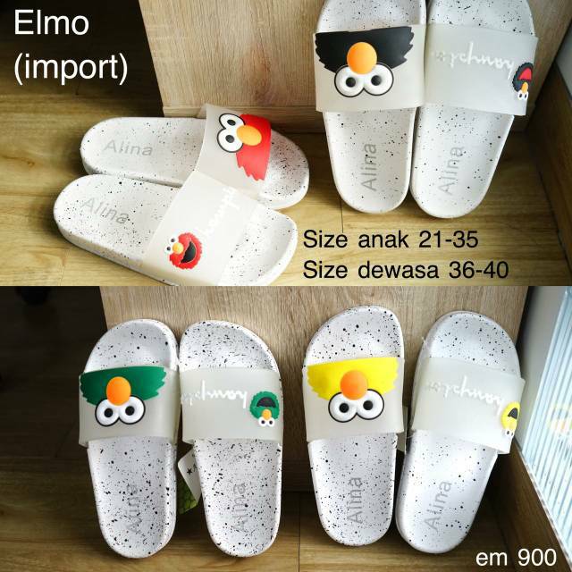 Sandal Anak / Sandal Jelly / Sandal Elmo Import