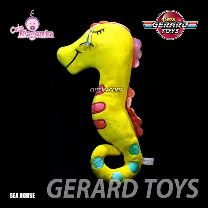 barokah boneka kuda laut yellow 30cm
