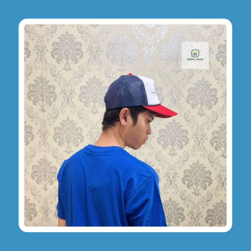 Topi Pria Baseball cap Topi Jaring Pria Topi Cowok termurah berkualitas — Positive Thinking Baseball Hat Topi Jaring Cowok