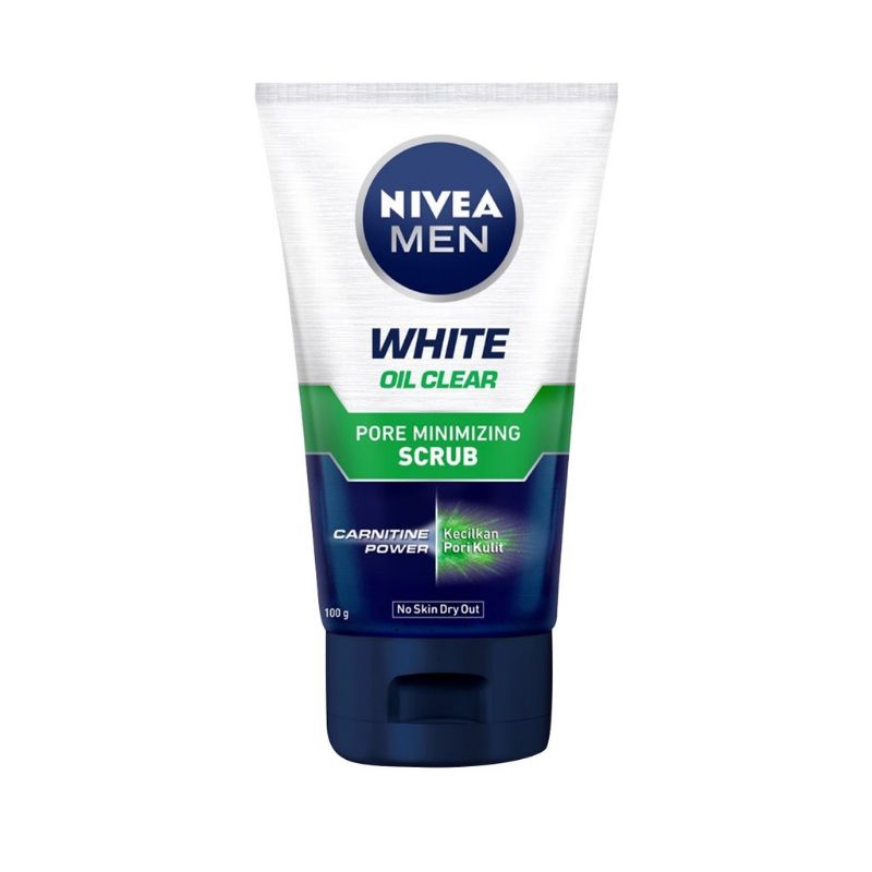 Nivea Men White Oil Clear Pore Minimizing SCRUB 100ML