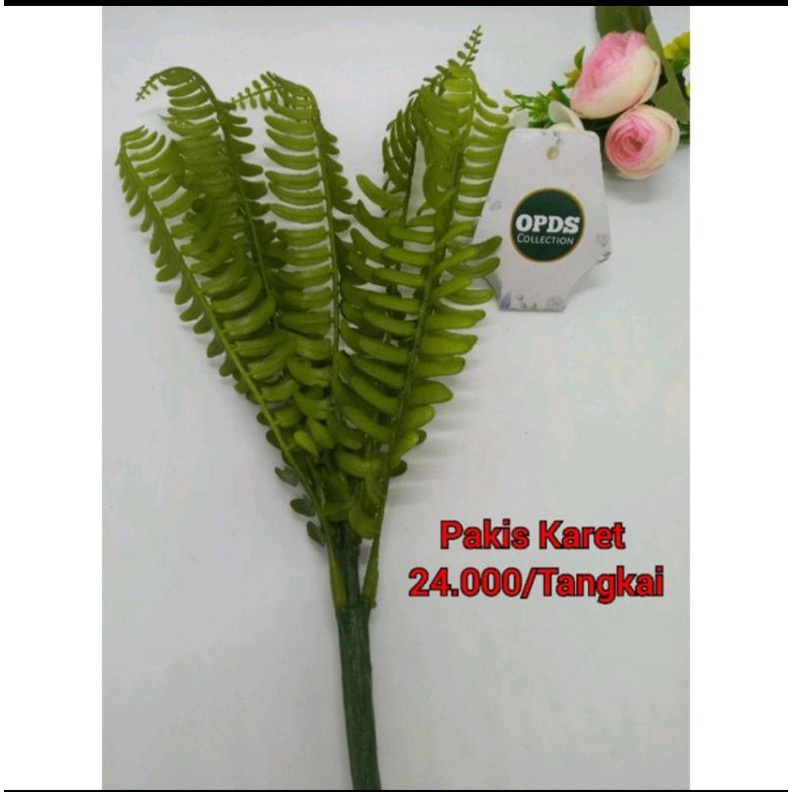 Daun Pakis Artificial Daun Pakis Karet