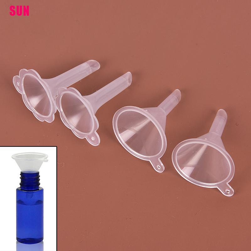 2pcs Corong Mini Bahan Plastik Untuk Botol Parfum / Minyak Cair