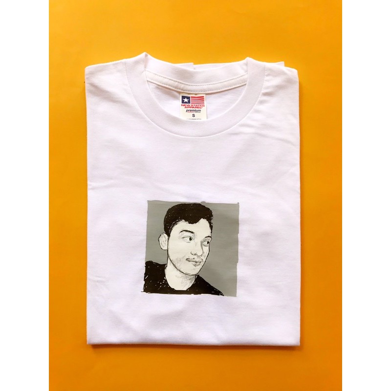 KAOS CUSTOM SKETSA WAJAH