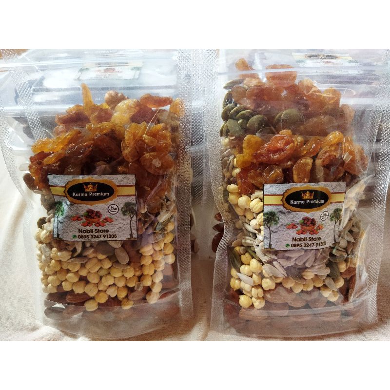 

trial mix cemilan sehat