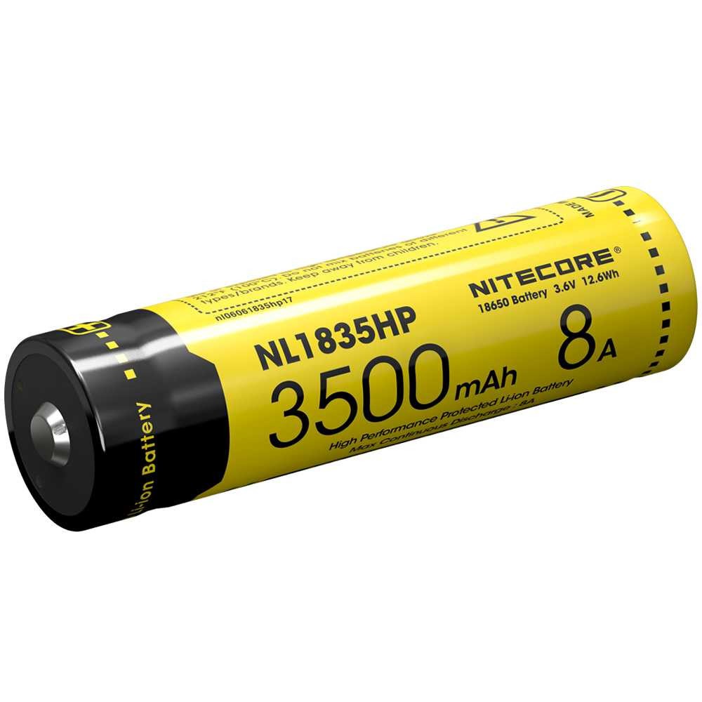 NITECORE 18650 Baterai Li-ion High Perform 3500mAh 3.7V 8A - NL1835HP