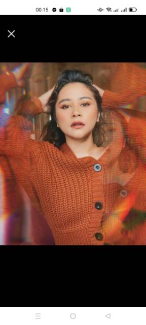 Cardigan Rajut ZULFAA 3 get l Pakaian Rajut Atasan Wanita l Outwear l Rajut Keren Murah-1