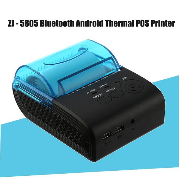 Printer ZJ-5805 Android Bluetooth 4.0 Thermal Pos