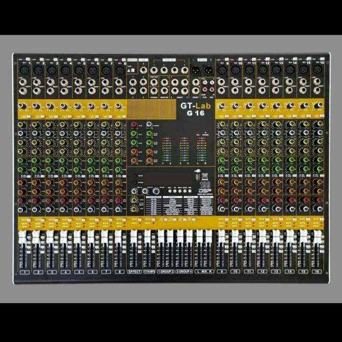PROMO HARGA MURAH  Produk Terbaik] Mixer Audio Gt Lab G16/Gt Lab G 16 16Ch By Rdw Original