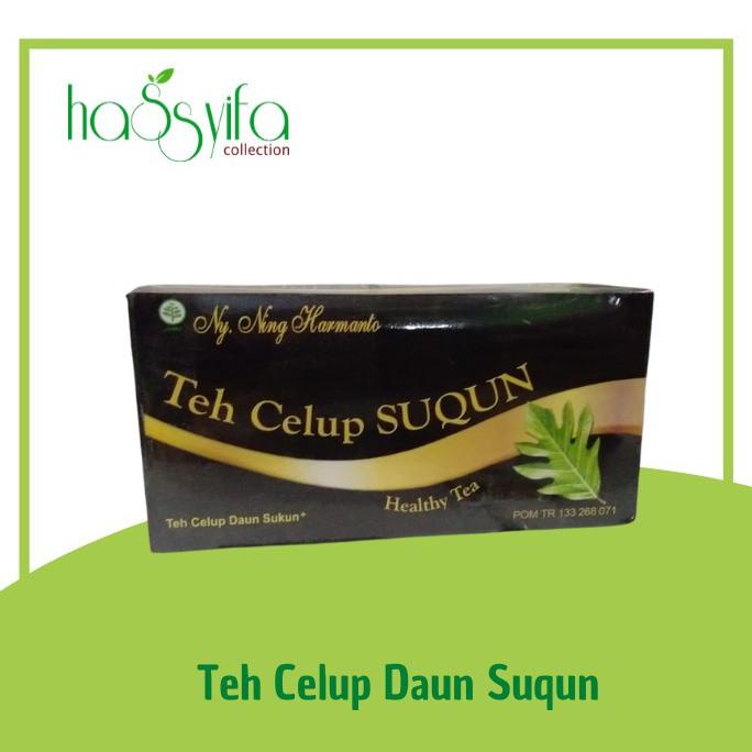 

[[BISA COD]] TEH SUQUN / TEH CELUP HERBAL DAUN SUQUN Bu Ning Hermanto BIG SALE Kode 459