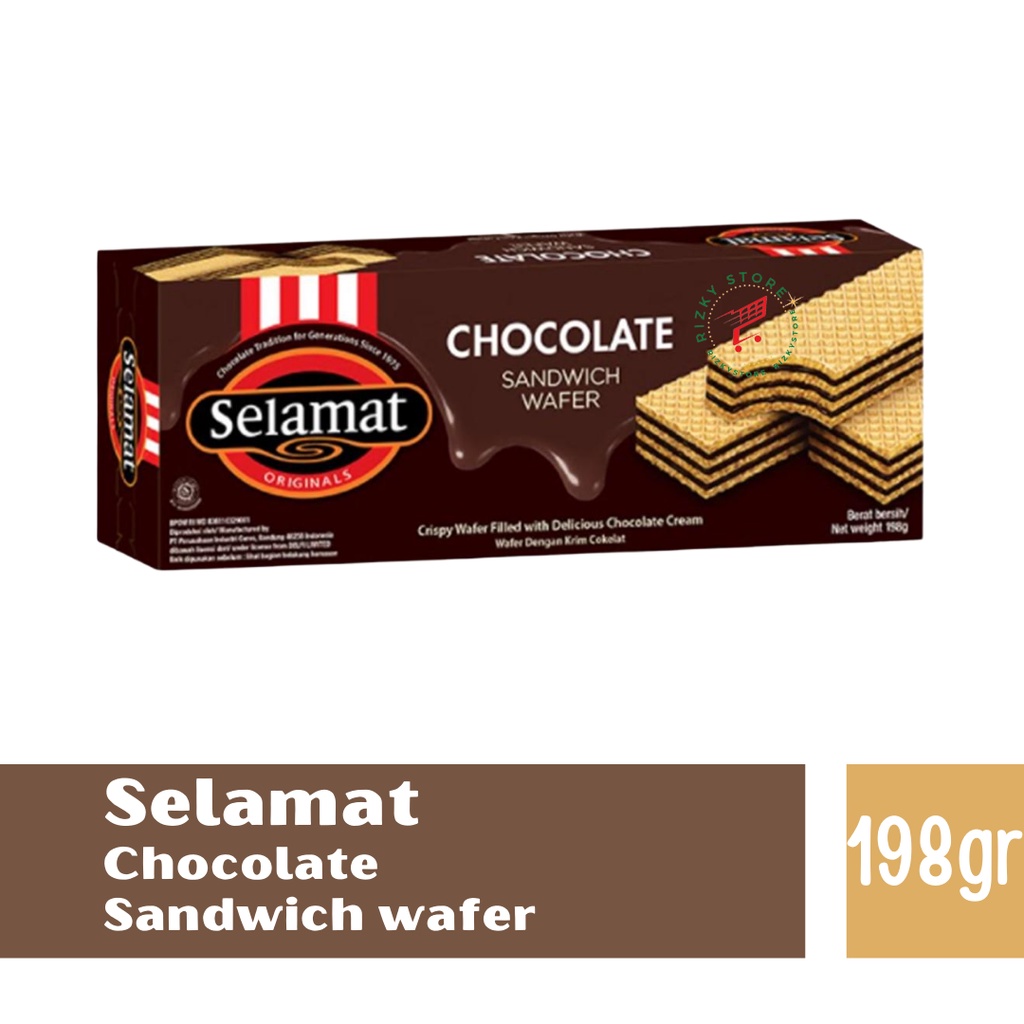 SELAMAT SANDWICH  WAFER 145gram