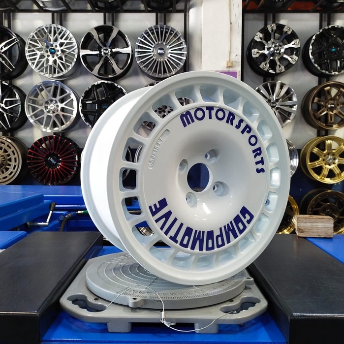 velg oz racing ring 15 rally look untuk mobil wonder satya jazz genio brio