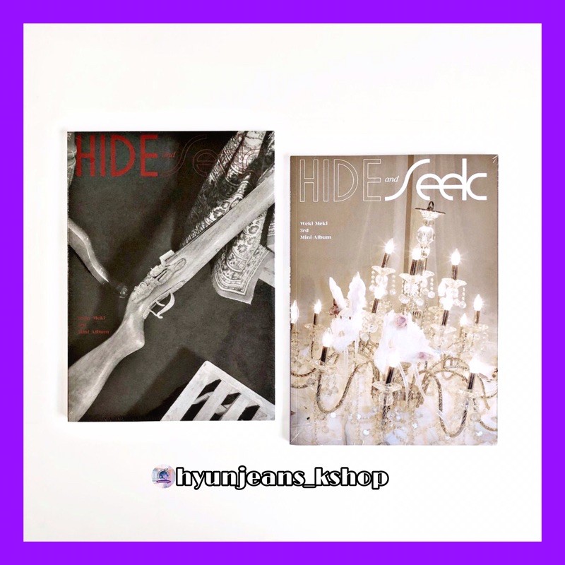 [READY STOCK] WEKI MEKI Mini Album Vol.3 - HIDE AND SEEK ( + poster) / WEKIMEKI