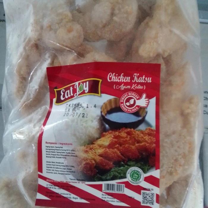 

Chicken Nugget Katsu Eat Joy 1kg - BARU