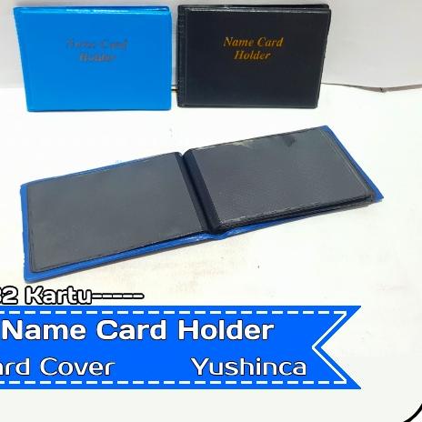 

0SC Name Card Holder 32 Tempat Slot Kartu Nama 32 Hard Cover Yushinca❉ (Dijual )Grosir ↔
