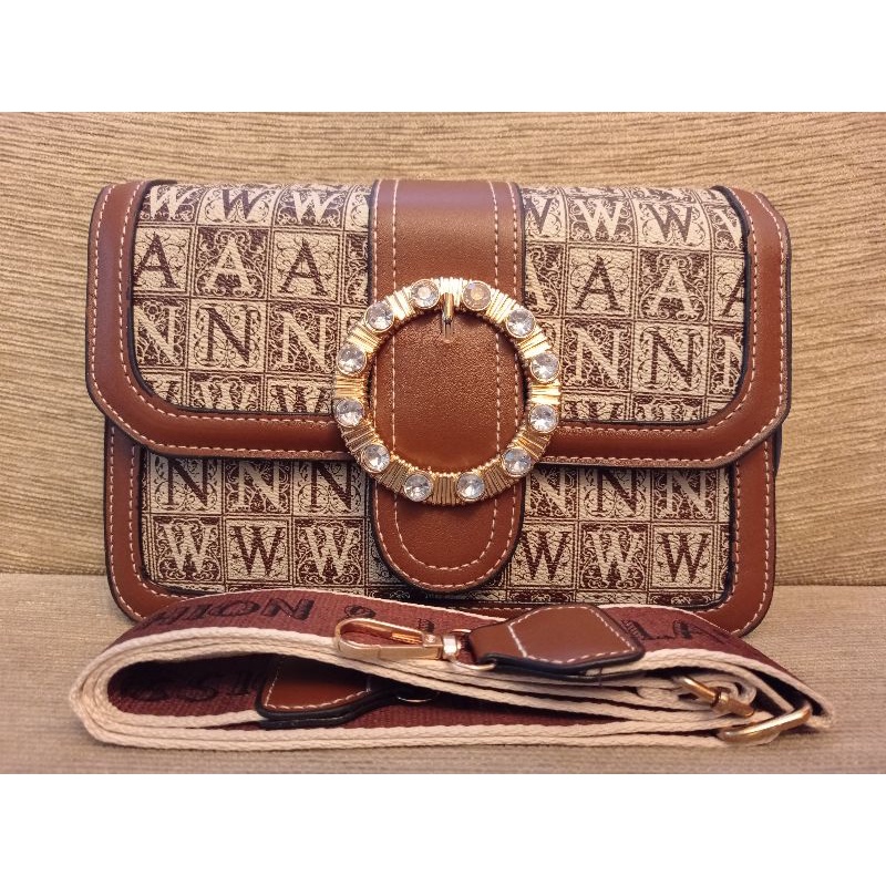 Tas Impor Selempang Wanita Fashion Mewah Ellegan