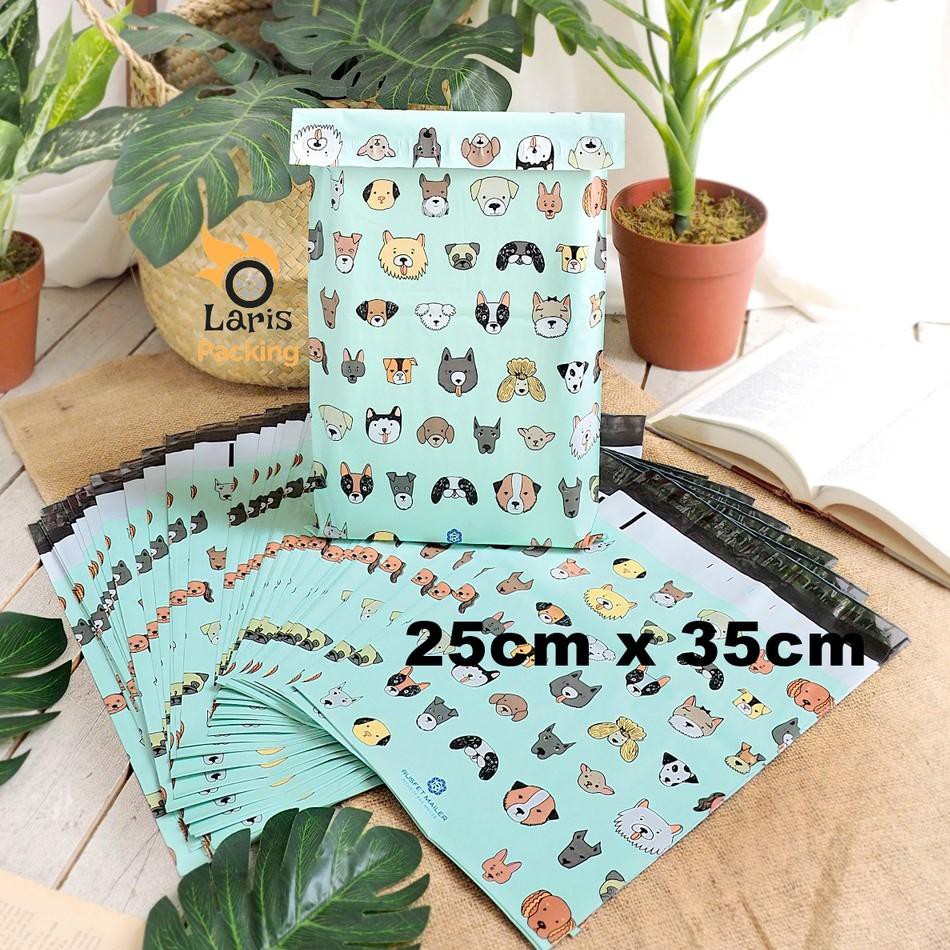 

(50pcs) Polymailer Doggy | Plik Packing Uk. : 25cm x 33cm