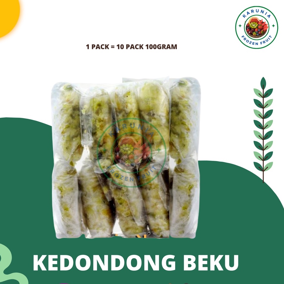 

KEDONDONG FROZEN/ BUAH KEDONDONG BEKU 1 KG KEMASAN 100 GRAM