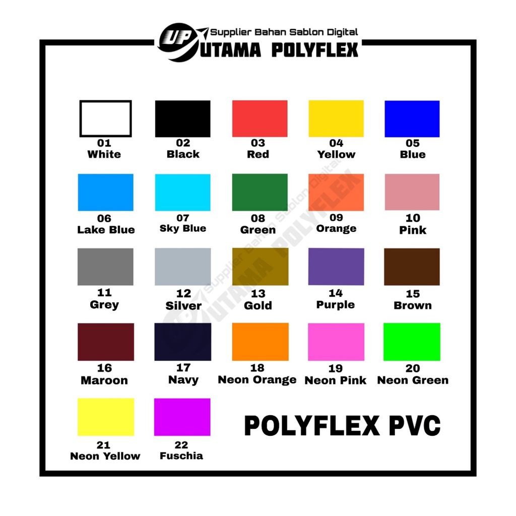 

HJK Polyflex PVC Korea Best Seller / Bahan Sablon Poliflex / Polyflek