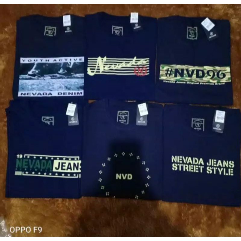 kaos Nevada cowok premium kaos Nevada original KAOS cowok model terbaru kaos cowok model kekenian