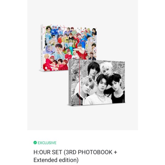 READY INA [SHARING] THE 3RD PHOTOBOOK TXT H:OUR SET (3RD PHOTOBOOK + EXTENDED EDITION)