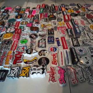  Stiker distro  graftac isi 32 pcs Shopee Indonesia