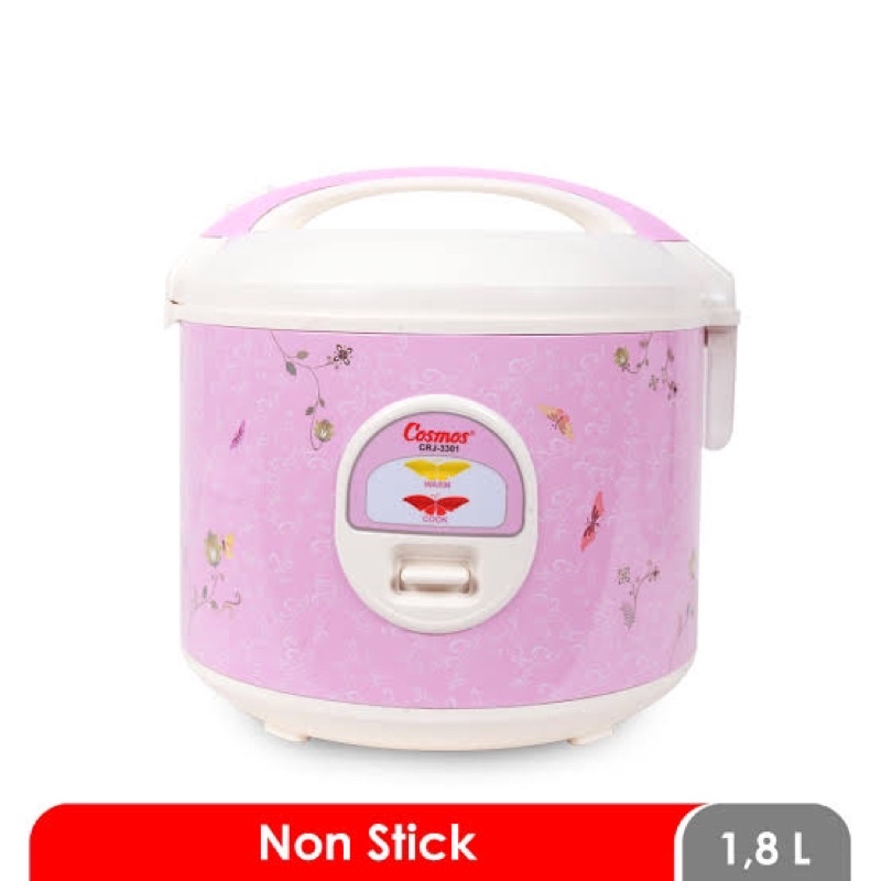 magic com cosmos crj 3301 n / rice cooker cosmos crj 3301  / penanak nasi cosmos crj 3301  / cosmos