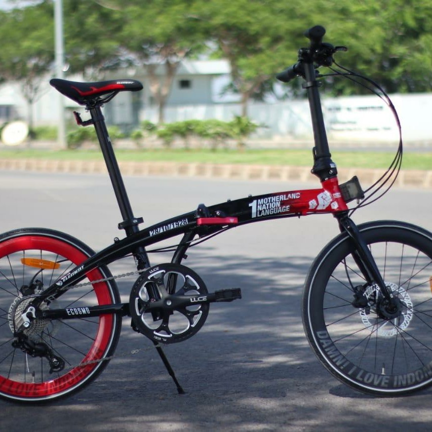 Sepeda Lipat 20 Inch Element ECosmo 10 Sumpah Pemuda