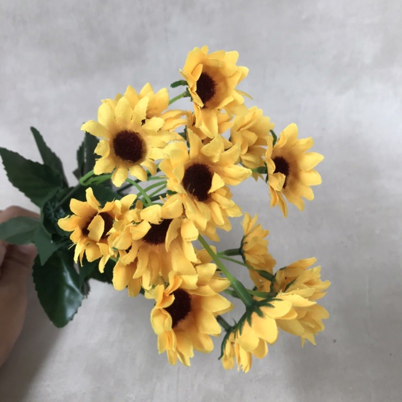 MATAHARI MINI X21 - bunga artificial artifisial home decor shabby bunga mni grosir murah-5