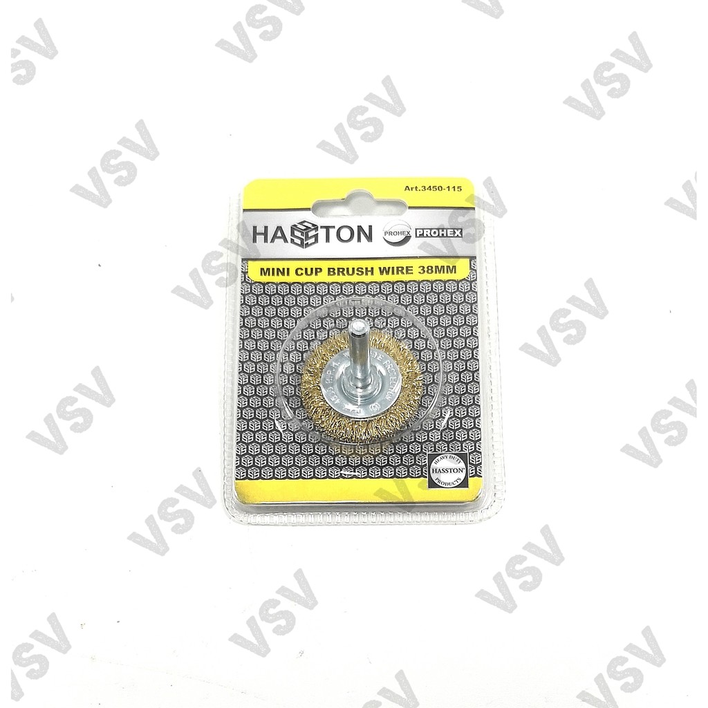 Hasston Sikat Kawat Gagang 38mm 3450-115 Mata bor sikat kawat HASSTON