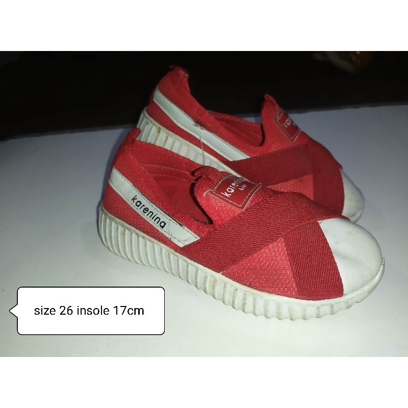 SEPATU ANAK EX DISPLAY MALL||NO BEKAS/NEW
