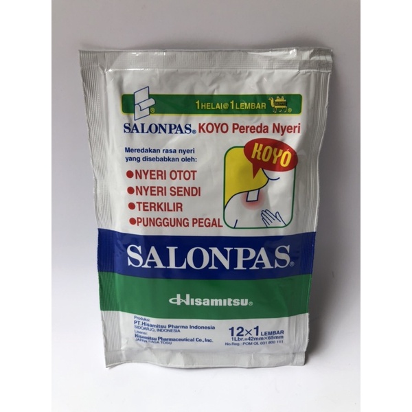 SALONPAS Koyo Pereda Nyeri isi 12 x 1 Lembar