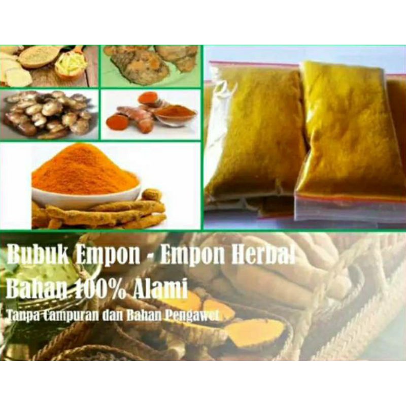 

Bubuk Empon - Empon Jamu Ternak- Bubuk Kunyit Bubuk Temulawak khusus ternak 500 gram