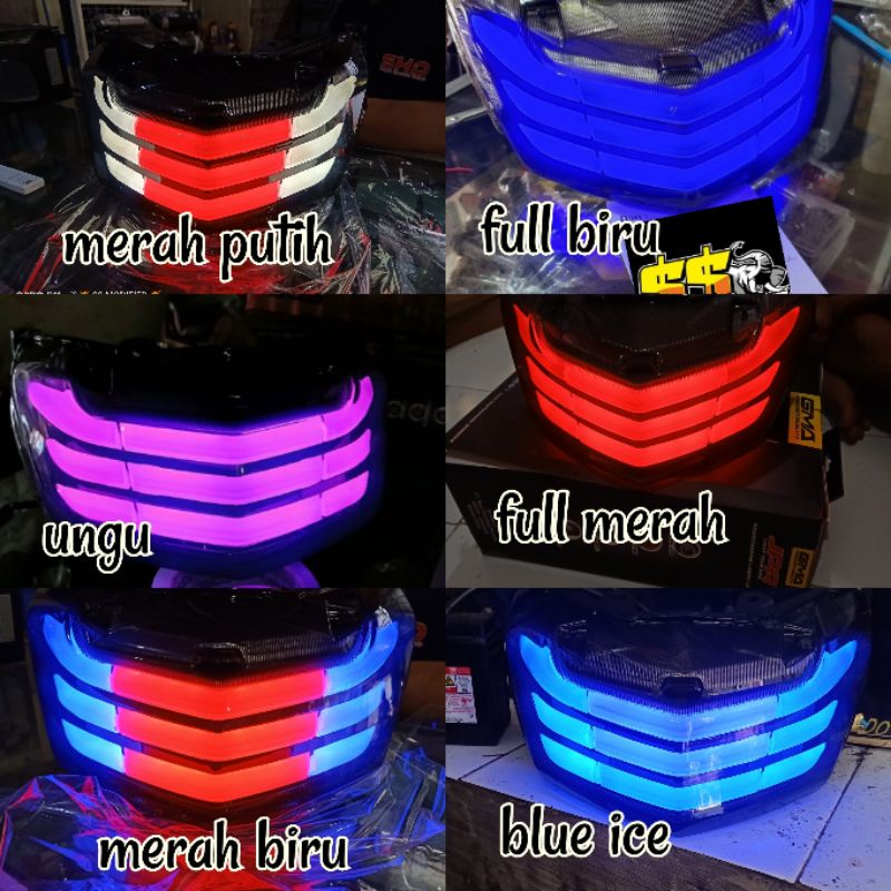 LAMPU STOPLAMP BELAKANG JPA ORIGINAL NMAX OLD 2MODE