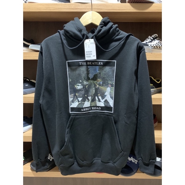 HOODIE H&amp;M THE BEATLES ABBEY ROAD BLACK