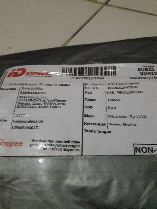 Batik Dolby Dolbi Dobby Doby Tenun Sutra Tulis Katun Atbm Baton Sarimbit Couple Pkl Hem Sogan Srg30x