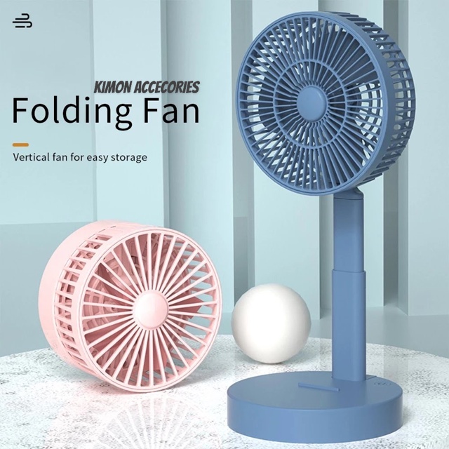 KIPAS ANGIN K12 FOLDING FAN KIPAS MINI FAN PORTABLE ISI ULANG CHARGE