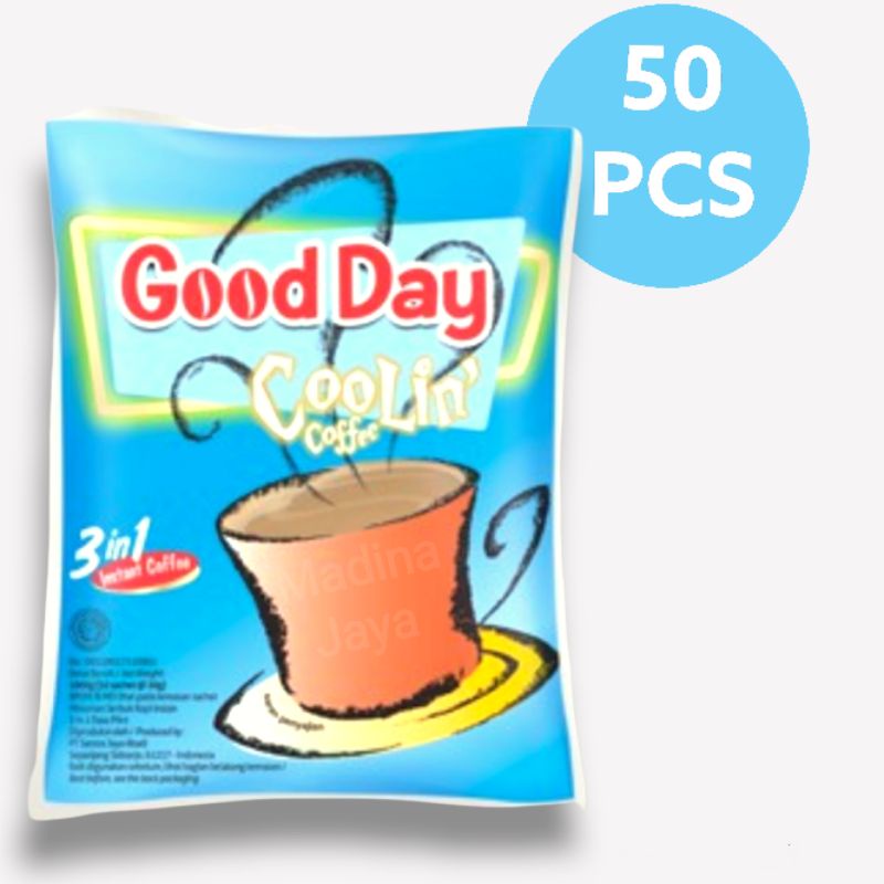 

Good Day Kopi Instant 3 In 1 Coolin Coffee (50pcs x 20g)