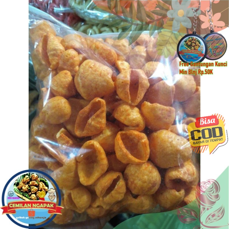 

Snack Pedas Enak - Kerupuk Pedas Enak