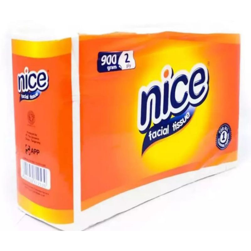 TERMURAH! Tissue Nice / Tisu Nice / Facial Tissue Nice 900gr /tissue  tissu nice/nice 900 gram 2 ply Tissue NICE FACIAL TISSUE 900 GRAM TISU WAJAH Facial 900Gram Nice-3