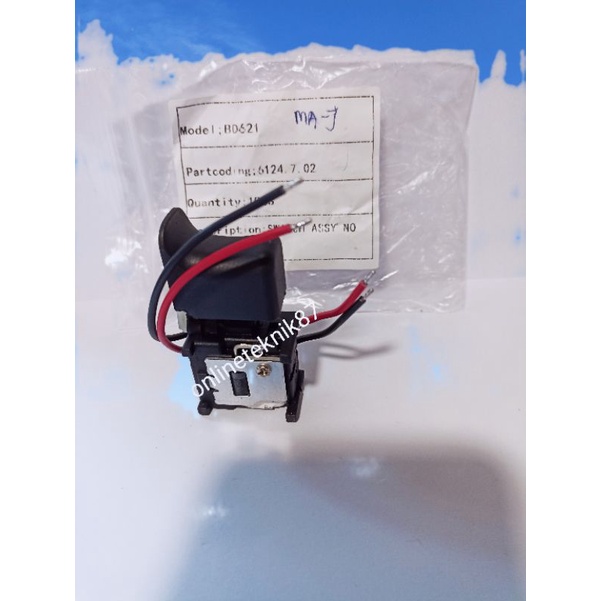 SWITCH BD621 FOR MESIN BOR BATERY / CORDLES DOLIZ TYPE BD621 ORIGINAL