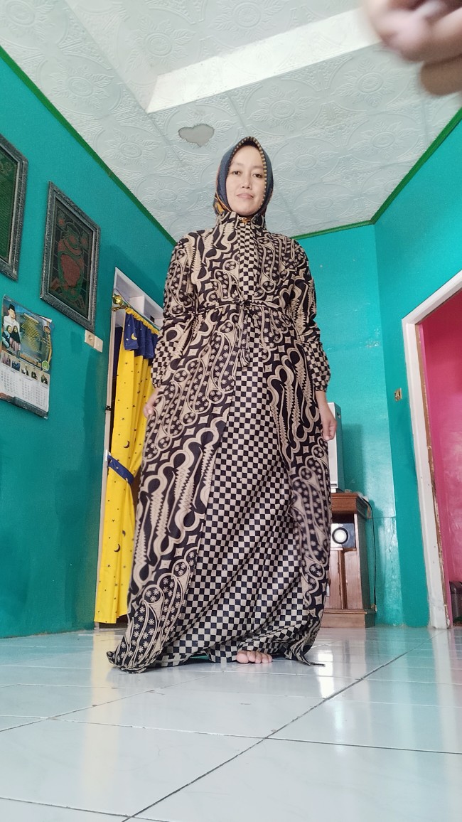Gamis Batik Manggar, Padi,sekar,cantik,kubis,kipas,daun,kupu,nadine,gendis