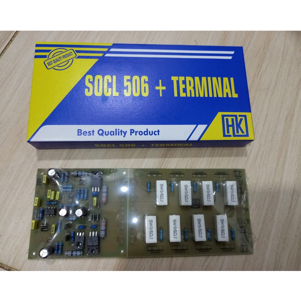 KIT DRIVER SOCL 506 + TERMINAL kit socl 506 + tr pcb fiber HK