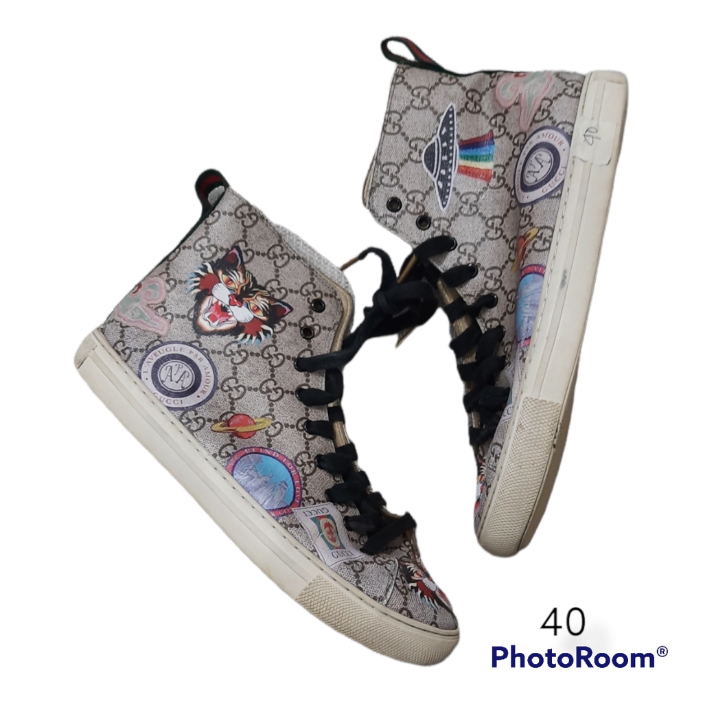 Sepatu Gucci Sneakers Second Size 40
