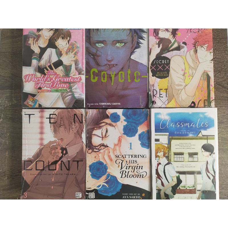 [READY STOCK] BL/YAOI MANGA ENGLISH