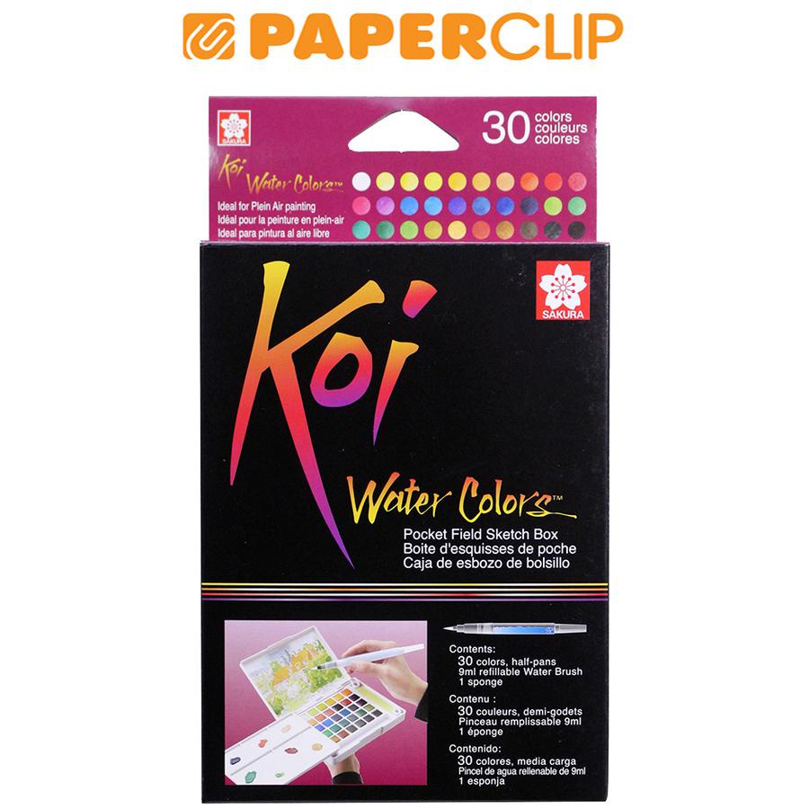 

WATER COLOR SET XNCW30N KOI SAKURA 30 COLOR