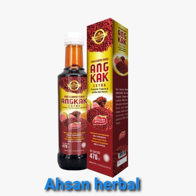 

Sari Kurma Madu Angkak Golden Khallaz Obat DBD